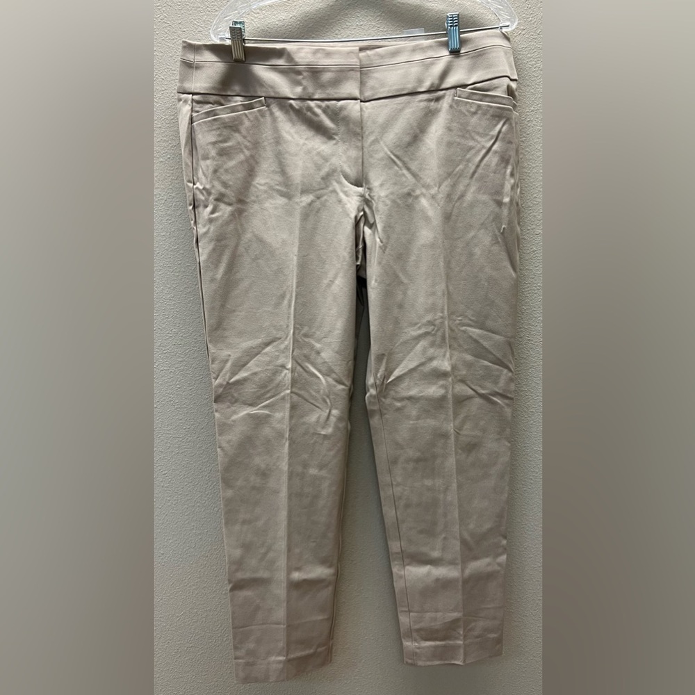 Ann Taylor Loft - 14 Julie SKINNY New With Tags Beige Pants